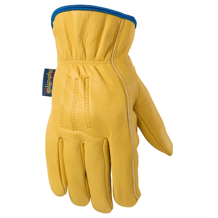 Wells Lamont Wells Lamont HydraHyde Men's Outdoor Heavy Duty Work Gloves Gold M 1 pair 1168M